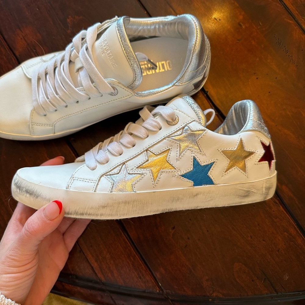 Zadig & Voltaire low top tennis shoes